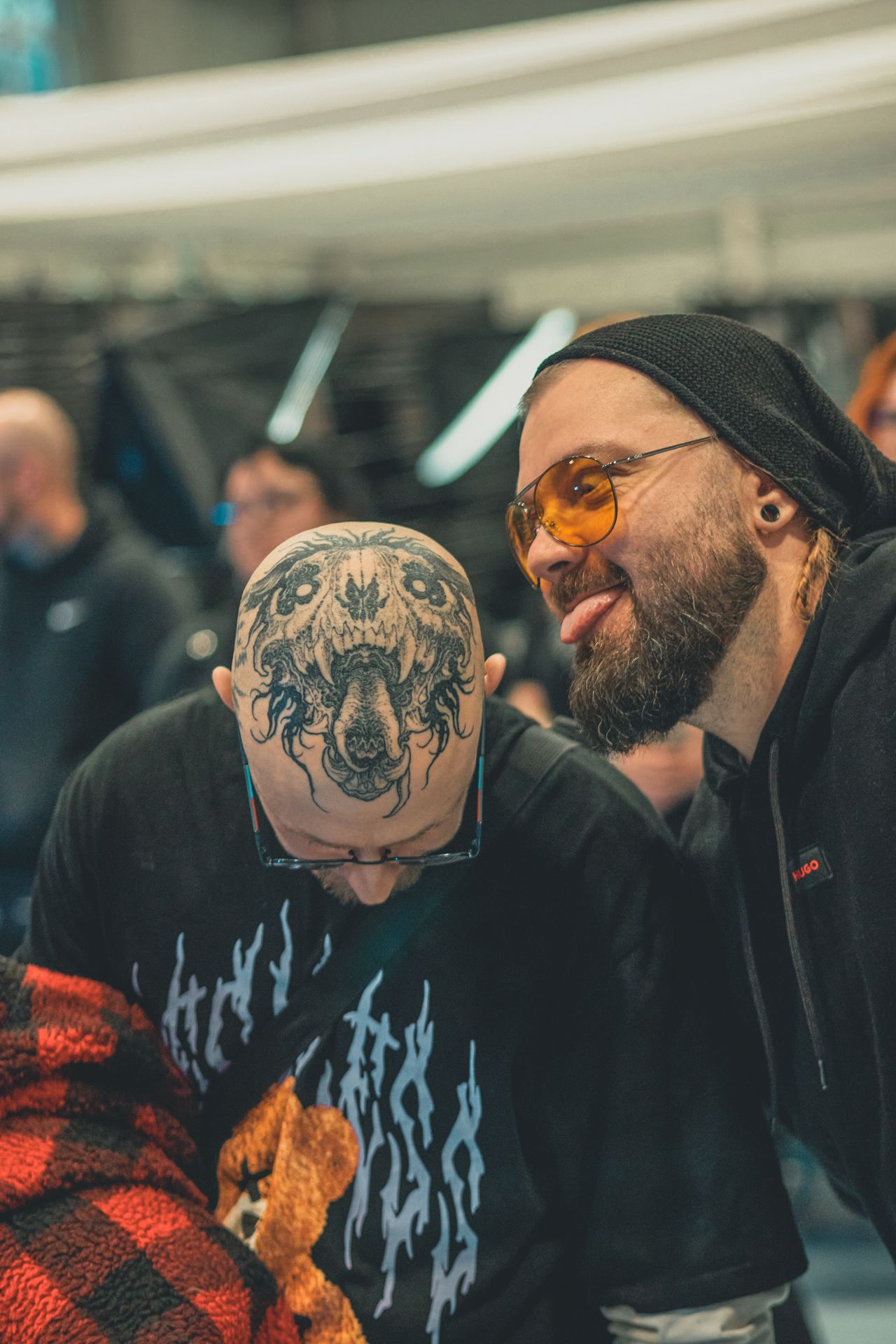 Zespół Black Skulls Crew podczas pracy w Szczecinie